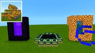 How To Make PORTALS in Block Crazy Robo World 3D VIP (End Portal, Heaven, Nether)