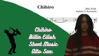 Chihiro - Billie Eilish [SheetMusic] Alto Sax PlayAlong