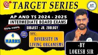 DIVERSITY IN LIVING ORGANISM CLASS 11 IPE 2025 || ZOOLOGY || PHYSICS IN TELUGU || #zoology #ipe2025