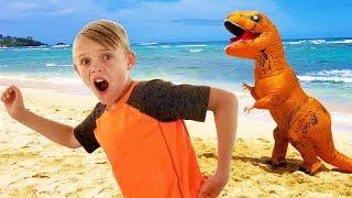 Kids Fun TV Compilation Video: Dinosaur, Pirate, Incredibles and Jumanji Together!