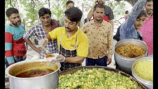 People Going Crazy Over Nagpuri Tarri Poha @ Ganesh Poha Centre | Special Saoji Chana Tarri Poha