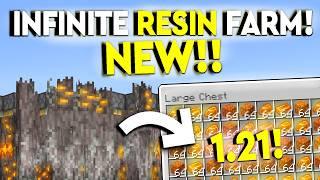 BEST 1.21 INFINITE RESIN FARM Minecraft Bedrock MCPE/Xbox/PS4/Nintendo Switch/Windows 10