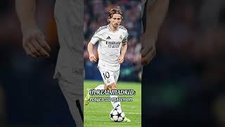 LUKA MODRIC 550 MATCHES ON MADRID SHIRT 