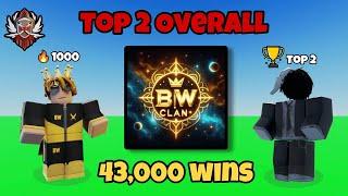 RECRUITING The Top 2 OVERALL Wins Player In Roblox Bedwars [43,000 WINS]