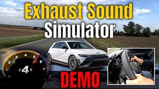 2025 Hyundai IONIQ 5 N Active Sound + Simulated Exhaust Sound Demo