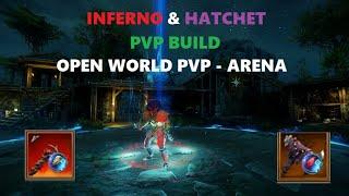 INFERNO & HATCHET｜PVP BUILD ｜OPEN WORLD PVP &  3V3 ARENA ｜ NEW WORLD - AETHERNUM