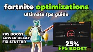 Fortnite Chapter 6 Optimization Guide!  Boost FPS & Reduce Input Delay!