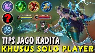 CARA MAIN KADITA TERBARUBUILD EMBLEM DAN ITEM KADITA TERSAKITGAMEPLAY KADITA-MOBILE LEGENDS #mlbb