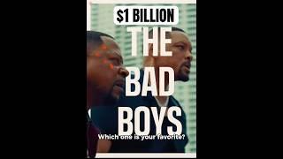 Bad Boys Numbers are INSANE! #badboys #badboysrideordie #willsmith #martinlawrence  #marlonladd