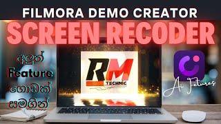 How to screen record on windows/pc / laptop | Filmora Demo creatior