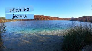 Plitvička jezera u jesen (Plitvice lakes in autumn). 4k