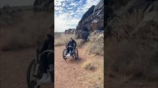 When you didn’t expect Lava Flow to be Accessible #travel #minivlog #disability #fyp #wheelchair