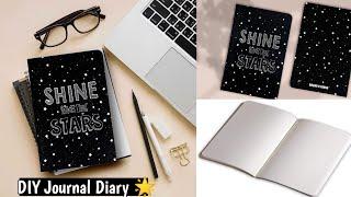 How to make Journal Diary at Home  DIY Homemade Journal Supplies #craftersworld #journal #diycraft