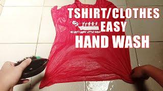 How to Wash Clothes By Hand | Best Way to Hand Wash Laundry In Just Few Steps