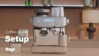 The Barista Pro™ | Set up your espresso machine in seven easy steps | Sage Appliances UK