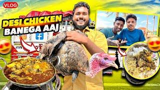 Aaj Banega Spacial Desi Chicken Curry  || Cooking With Indian Truck Drivers