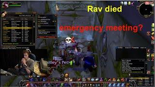 2 Deaths in OnlyFangs Guild before the Raid WOW.... Soda's reaction