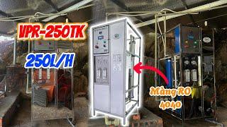 Hoàn Thiện Công Trình Lọc Nước Tinh Khiết RO VPR-250TK Tại Bắc Kạn - Xử Lý Nước Việt Phát