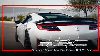 ScienceofSpeed Low Rise Spoiler for 2017-on NSX