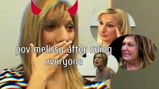 I edited dance moms because Melissa sued all her friends