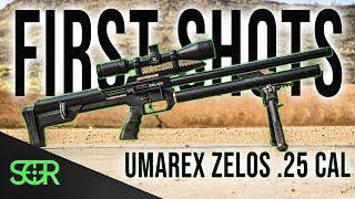 EXCLUSIVE with the NEW UMAREX ZELOS!  50 & 75 yard ACCURACY RESULTS  FIRST VIDEO ON YOUTUBE!