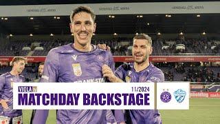 Matchday Backstage: Austria Wien - TSV Hartberg 1:0 (11/2024) #faklive #Veilchen #ViolaTV