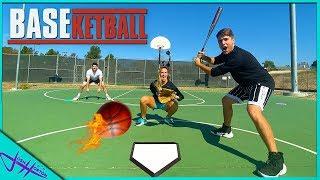 BASEBALL + BASKETBALL 5 on 5 TEAM CHALLENGE!