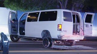 CHP Pursuit of Stolen Van on Los Angeles Freeways Terminates in Boyle Heights