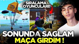 SONUNDA! SIRALAMA MAÇINA DÜŞTÜM  İNANILMAZ OYUN DÖNDÜ! / Pubg Mobile Gameplay