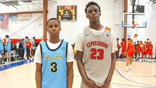 TEAM FINAL EYBL vs EXPRESSIONS ELITE EYBL (16U)  THIS WAS A WAR!! 4/14/24  (RJ SMITH, ABDOU TOURE)