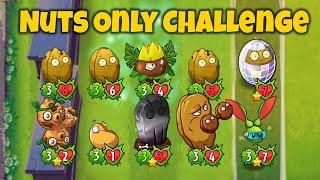 Nut Plants ONLY Challenge With Wall Knight