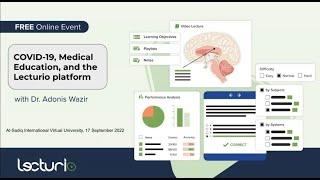 SIVU Webinar: Covid 19 and changing medical education with Lecturio platform
