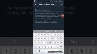 How to create a username in telegram, create a user and be found by others without # 