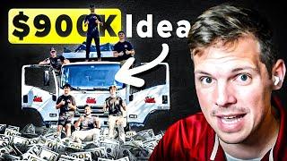 How to Build a $900k Junk Removal Business with No Money