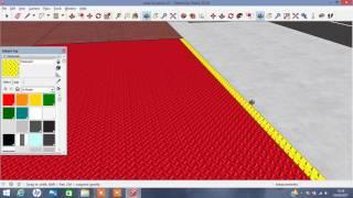 SketchUp Making an Intersection (Part 10)