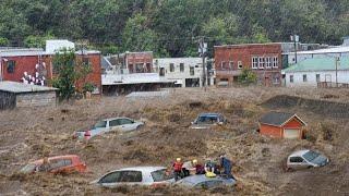 Honduras Nicaragua is Sunk! Storm Sara, Heavy Floods Submerged Buildings in Atlantida