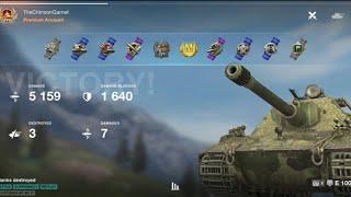 WoTBlitz Replay: E 75, Jadgtiger, E 100 - Ace Tanker Mastery Badge