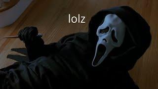 ghostface being comedy gold for 2 minutes straight | SCREAM