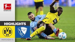 Guirassy Involved in THREE Goals | Borussia Dortmund - VfL Bochum 1848 4-2 | Highlights | Matchday 5