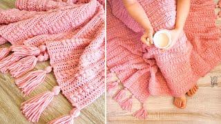 Peaceful Moments Afghan - Free Crochet Blanket Pattern | Yay For Yarn