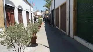 CROSSING THE BORDER IN CYPRUS,NICOSIA.ONE CITY TWO COUNTRIES TODAY LAWRENCE MAST