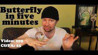 Butterfly in FIVE MINUTES: A contact juggling tutorial.