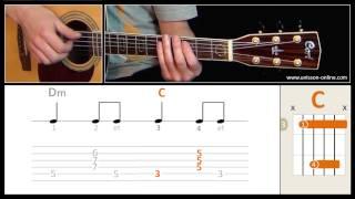 Jouer Somebody that I used to know (Gotye) - Cours guitare. Tuto + Tab