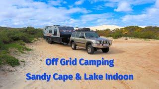 Off Grid Camping - Sandy Cape and Lake Indoon