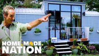 172 Sq. Ft. Smoky Mountains Dream Castle (Season 1) | Tiny House Nation | Home.Made.Nation