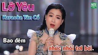 Lỡ Yêu Karaoke Tân Cổ | Trịnh Ngọc Huyền 