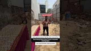 464 Jagriti Enclave 185 Sq. Yds | Corner Plot Park Facing | Metro Close | Booking Open