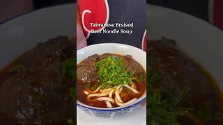 Taiwanese Braised Beef Noodles