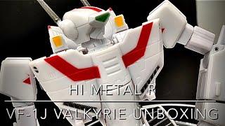 VF-1J VALKYRIE HI METAL R #unboxing #macross #valkyrie #robotech #himetalr