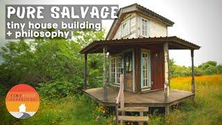 Tiny Houses Built w/ Salvaged Materials in Model Village